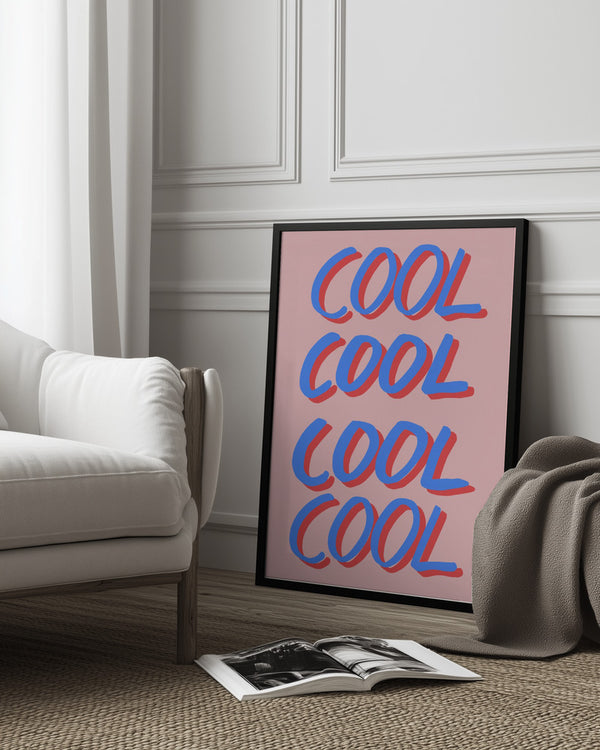 Tablou înramat „Cool Quote 02” de Pictufy Studio