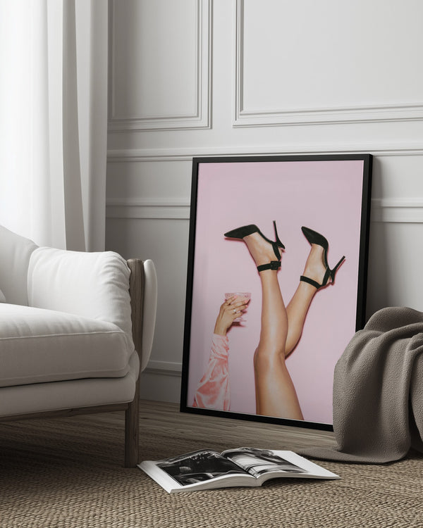 Tablou înramat „Cheers Peaches” de Pictufy Studio III