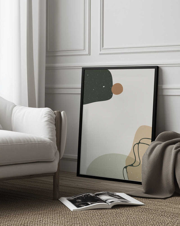 Tablou înramat „Abstract composition 8” de NKTN