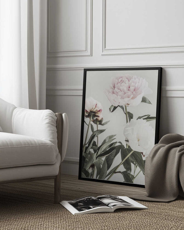 Tablou înramat „Peony 04” de Pictufy Studio III