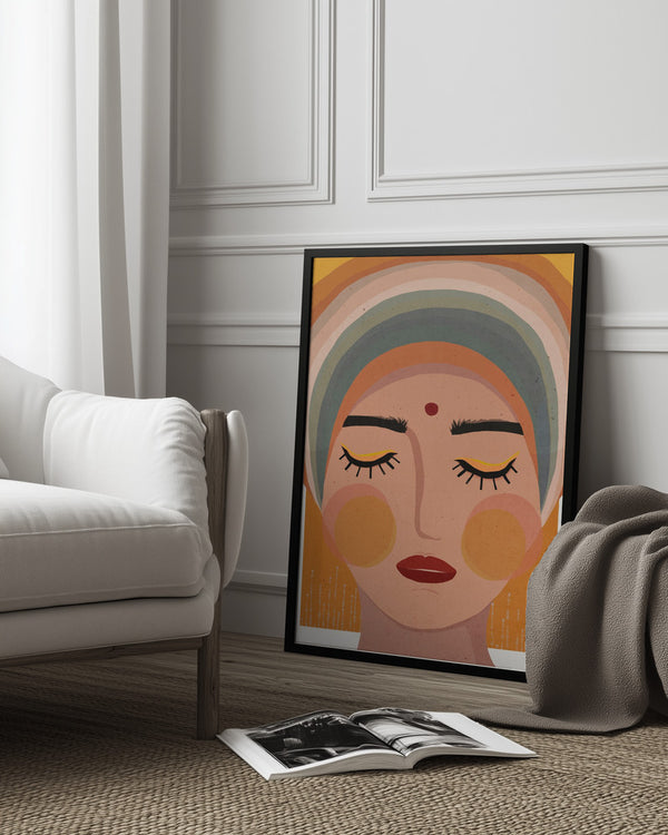 Tablou înramat „Serene Contemplation” de Treechild