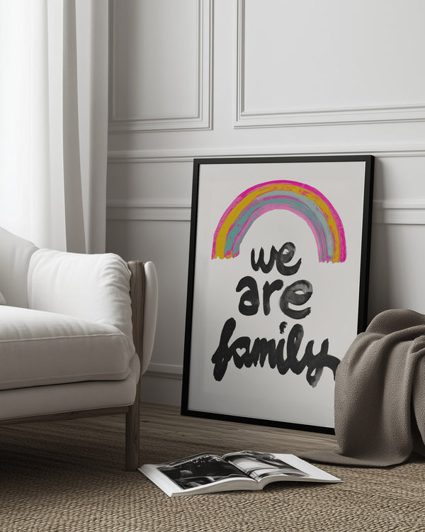 Tablou înramat „Rainbow Unity” de Treechild