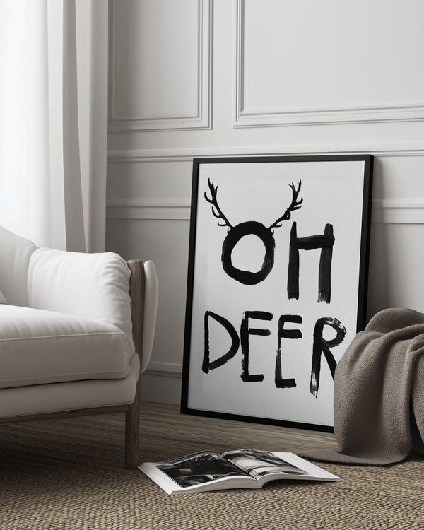 Tablou înramat „Antler Whimsy” de Treechild
