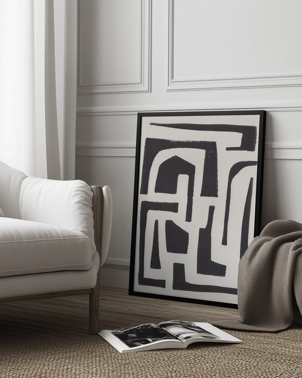 Tablou înramat „Neighbourhood” de Alisa Galitsyna