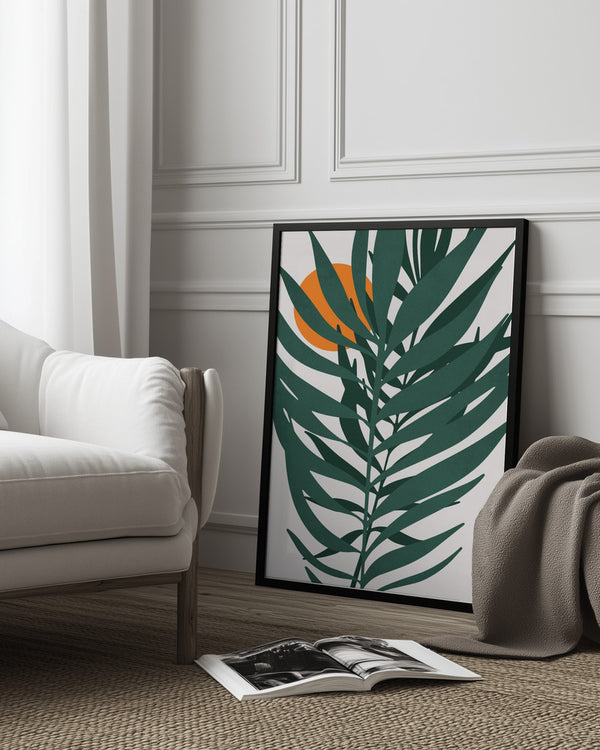 Tablou înramat „Little Miss Sunshine” de Kubistika