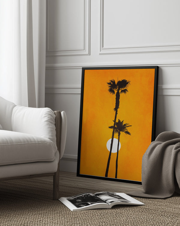 Tablou înramat „Sunshine Paradise” de Kubistika