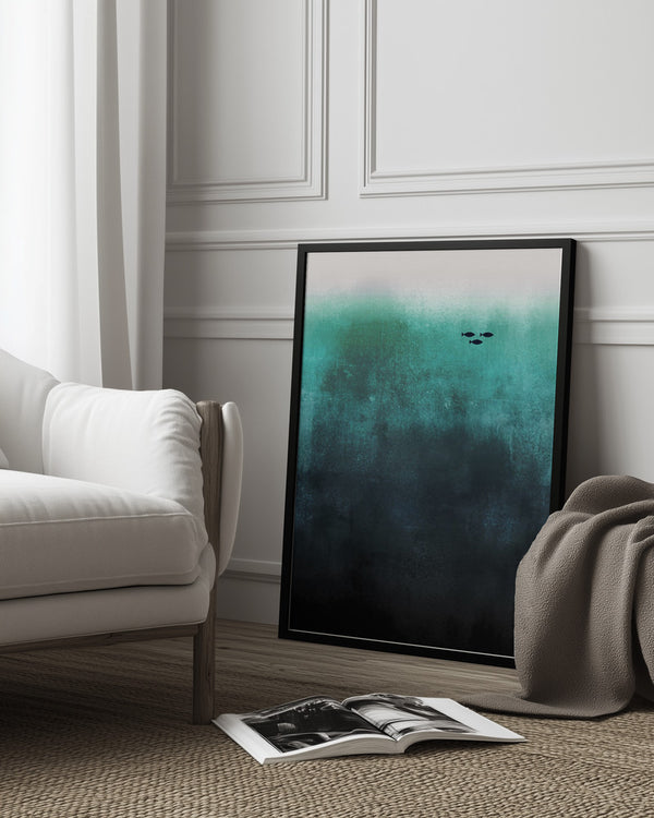 Tablou înramat „Little Family” de Kubistika