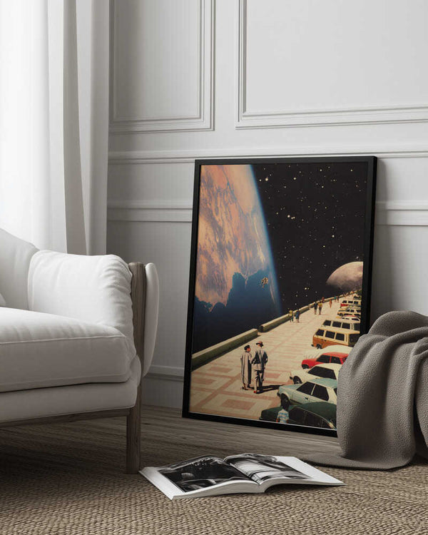 Tablou înramat „Space Promenade” de Taudalpoi