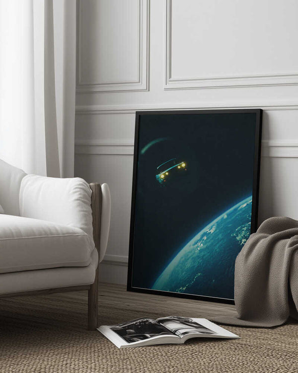 Tablou înramat „Road Trip In Space” de Taudalpoi