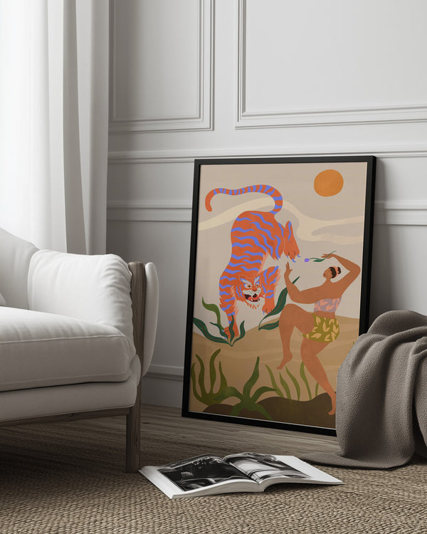 Tablou înramat „Dance With Me” de Arty Guava