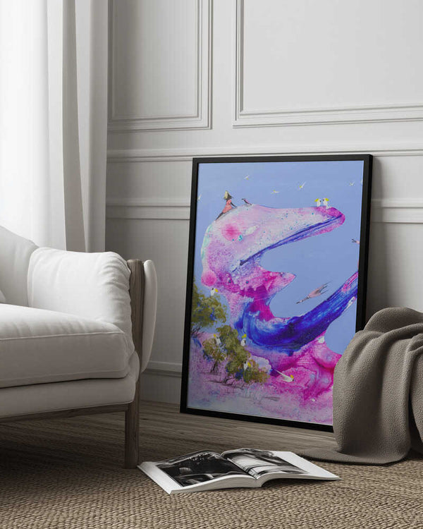 Tablou înramat „Reach for your dreams” de Adam Bogusz