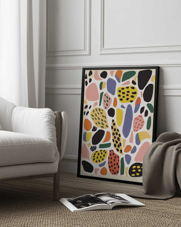 Tablou înramat „Colorful Chaos” de Treechild