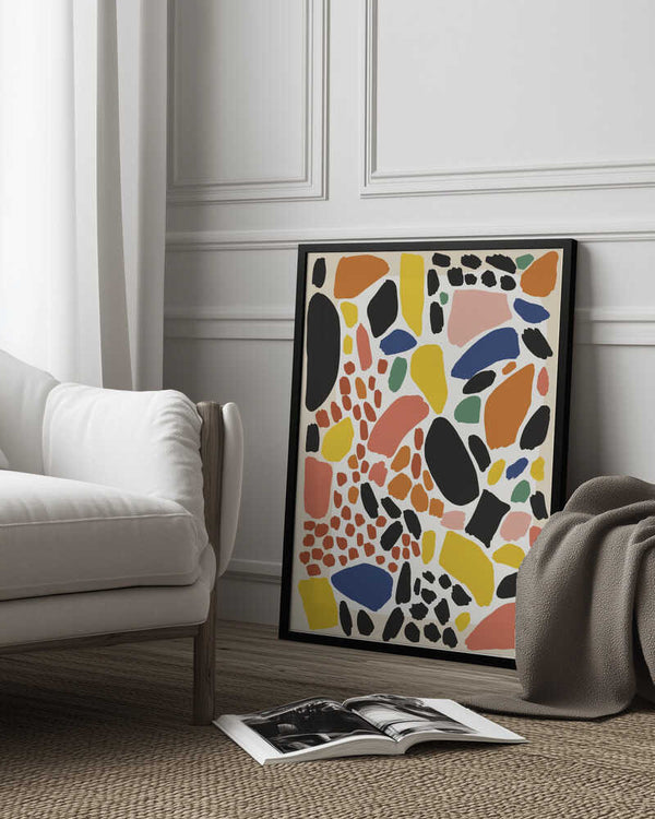 Tablou înramat „Colorful Fragments” de Treechild