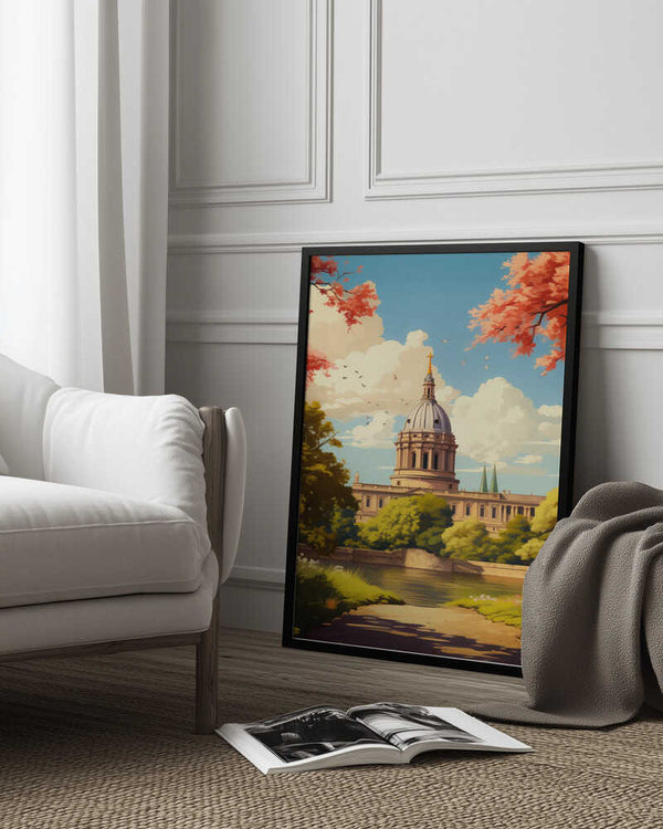 Tablou înramat „Oxford Travel Art” de Taudalpoi