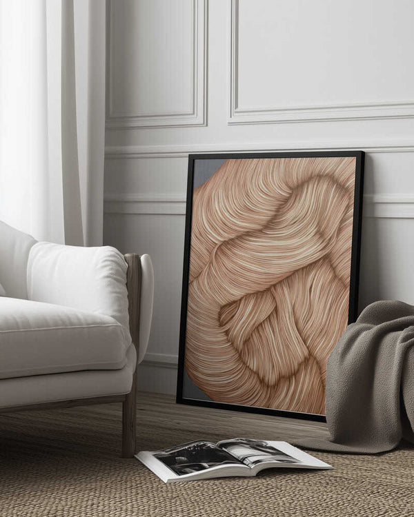 Tablou înramat „Nature line I” de Alma