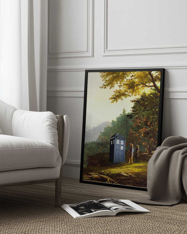 Tablou înramat „Is Time Travel Possible” de Dikhotomy