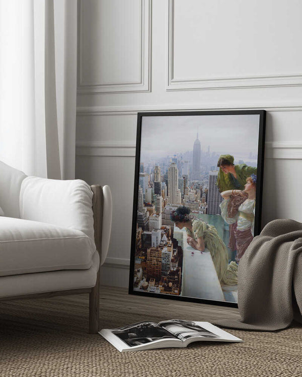 Tablou înramat „Manhattan View” de Dikhotomy