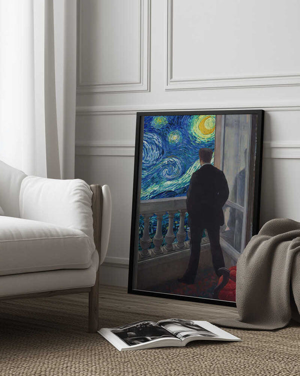 Tablou înramat „Starry Night View” de Dikhotomy