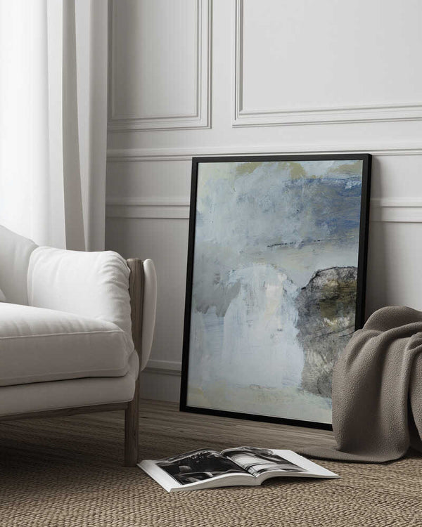 Tablou înramat „Blue” de Dan Hobday