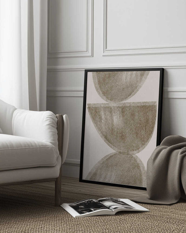 Tablou înramat „Curved Reflections” de THE MIUUS STUDIO