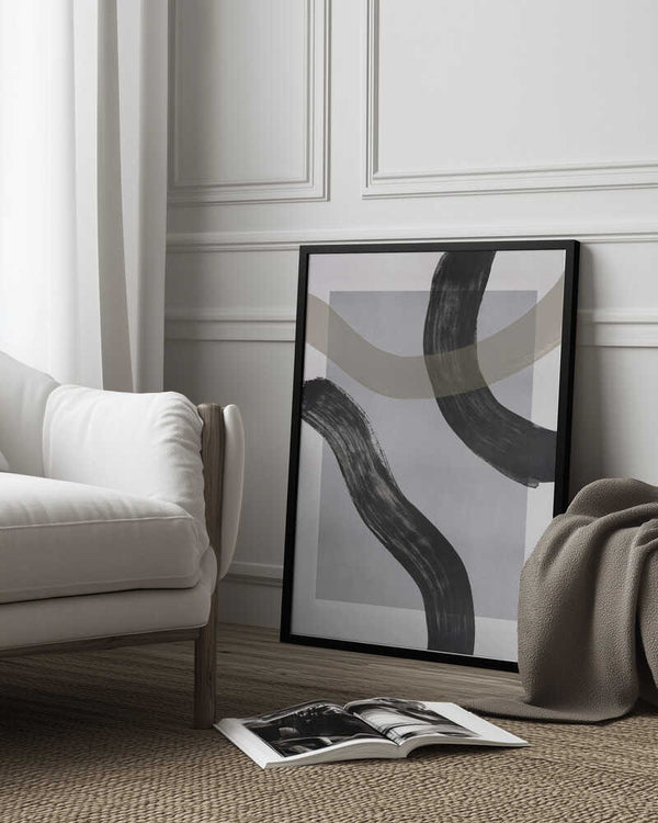 Tablou înramat „Lines and Shapes 2” de Mareike Böhmer