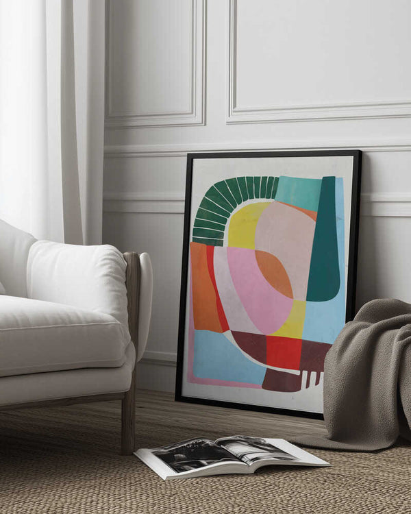 Tablou înramat „Happiness 01” de Ellen Greup