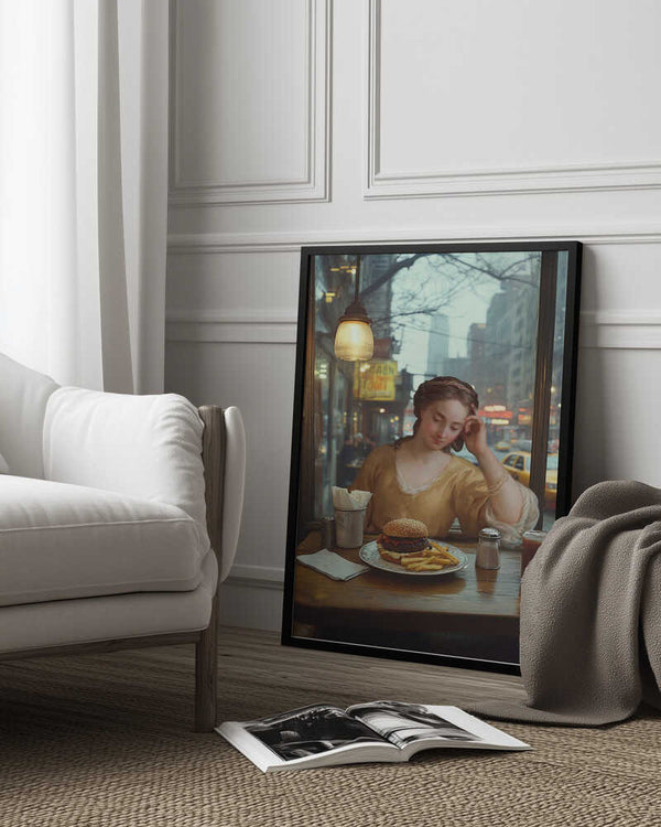 Tablou înramat „Diner disappointment” de Dikhotomy