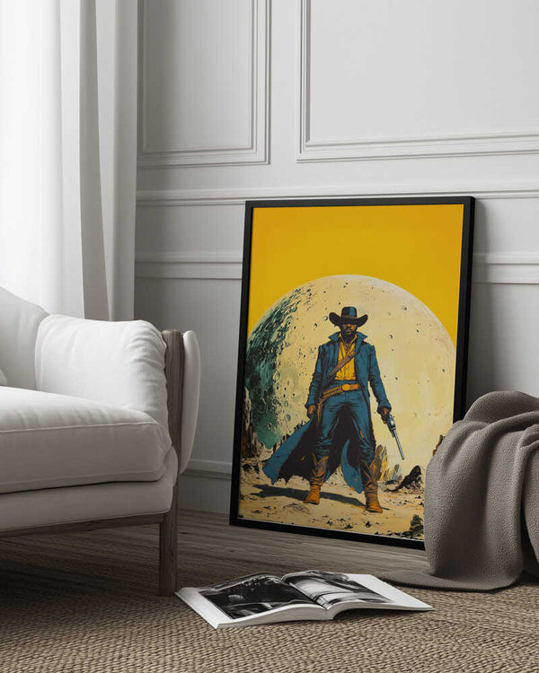 Tablou înramat „Yellow Justice” de Taudalpoi