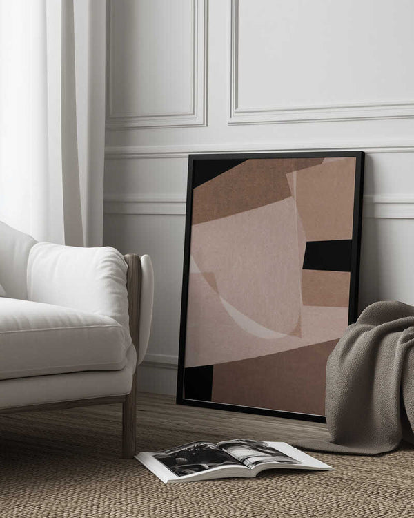 Tablou înramat „Collage Abstract” de Dan Hobday