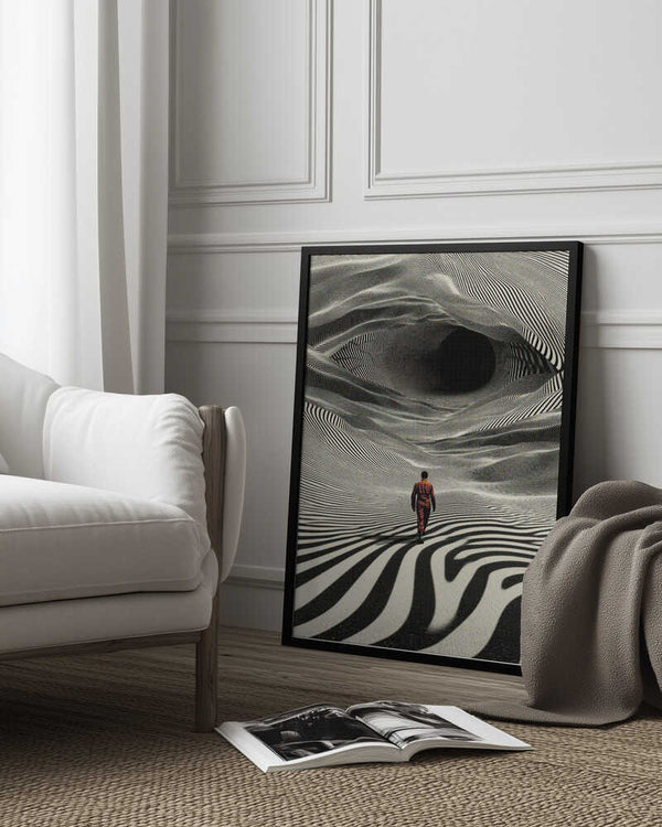 Tablou înramat „Op Art Journey” de Taudalpoi