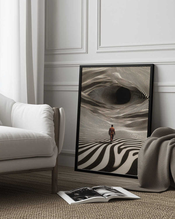 Tablou înramat „Op Art Journey” de Taudalpoi