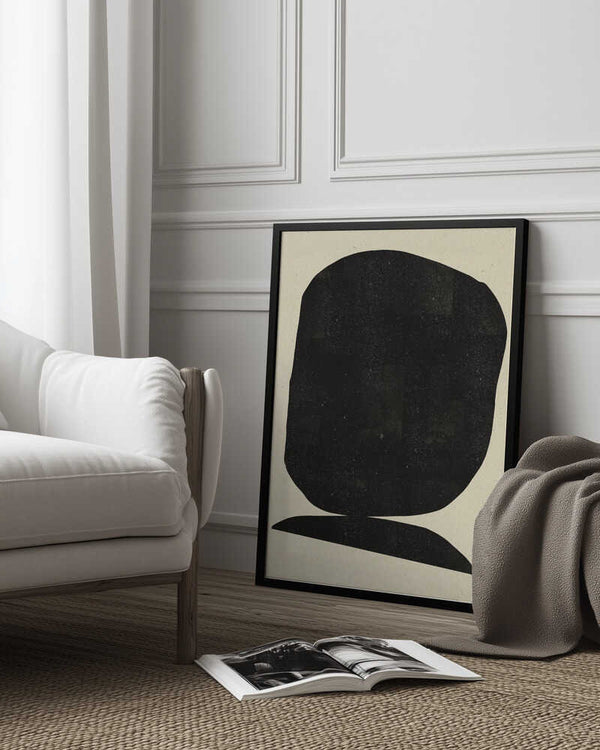 Tablou înramat „Shadowed Abstraction” de THE MIUUS STUDIO