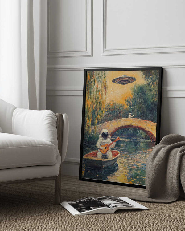 Tablou înramat „Ballad to the river” de Dikhotomy