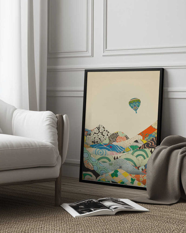 Tablou înramat „Landscape Pattern #1” de Taudalpoi