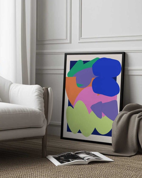 Tablou înramat „HARMONIE VISUELLE” de RS LAB STUDIO