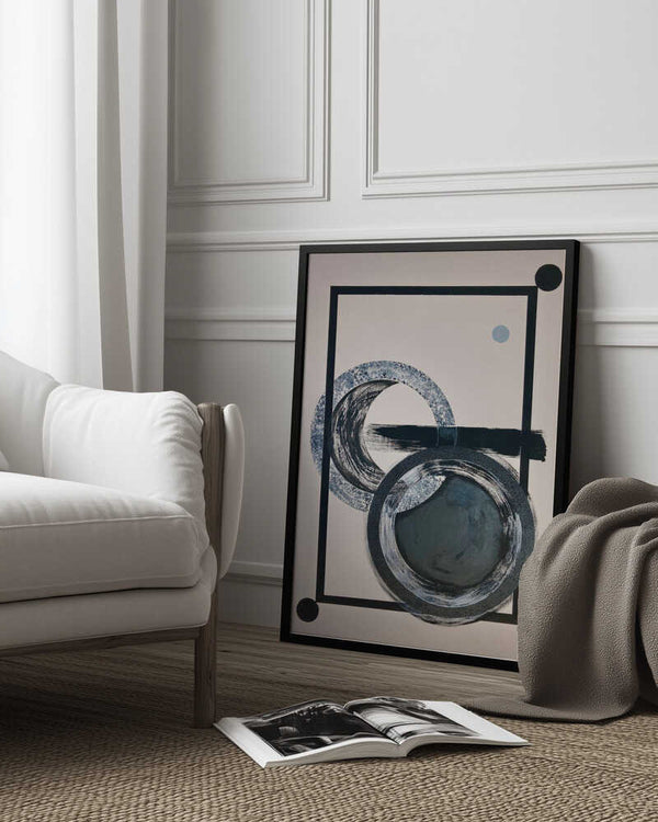 Tablou înramat „Geometria Y Texturas 5” de David Galan