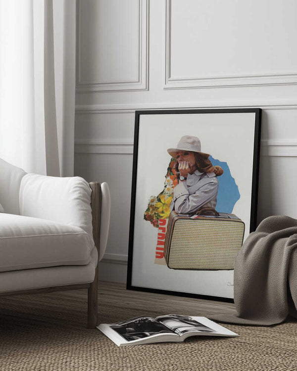 Tablou înramat „Audrey” de Mikhail Siskoff