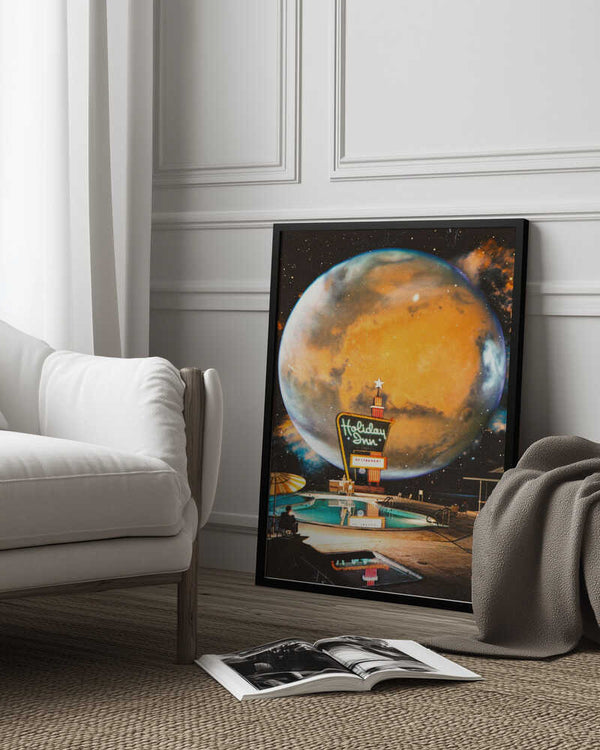 Tablou înramat „The Space Hotel” de Taudalpoi