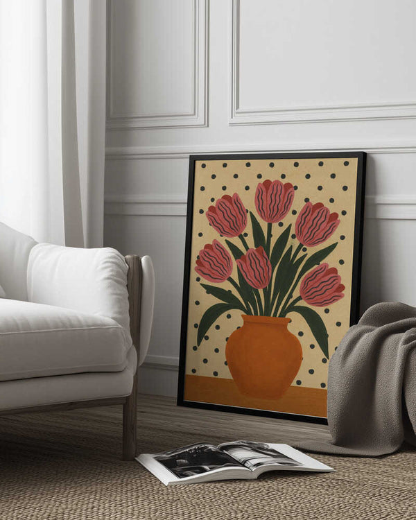 Tablou înramat „Potted Florals” de Marika Barsrsind