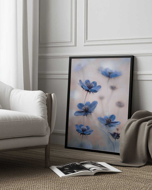 Tablou înramat „Cosmos blue” de Mandy Disher