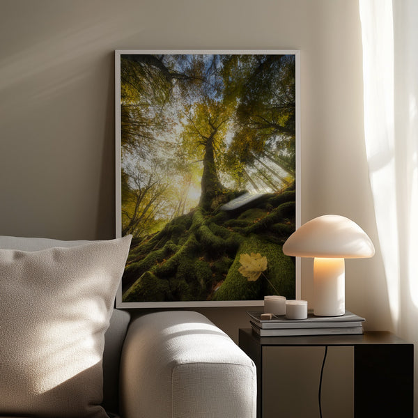 Tablou înramat „The goodbye of a leaf” de Alberto Ghizzi Panizza