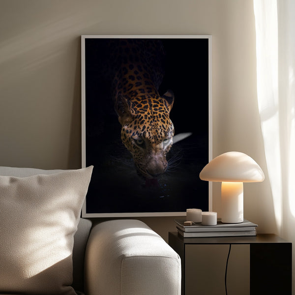 Tablou înramat „Drinking” de Antonyus Bunjamin (Abe)