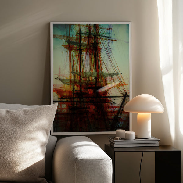 Tablou înramat „The beautiful sea” de Bastian Kienitz