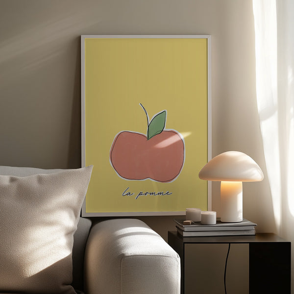 Tablou înramat „Apple Delight” de uplusmestudio