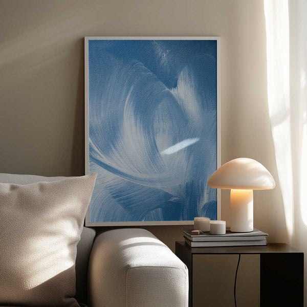Tablou înramat „Acrylic Waves” de uplusmestudio