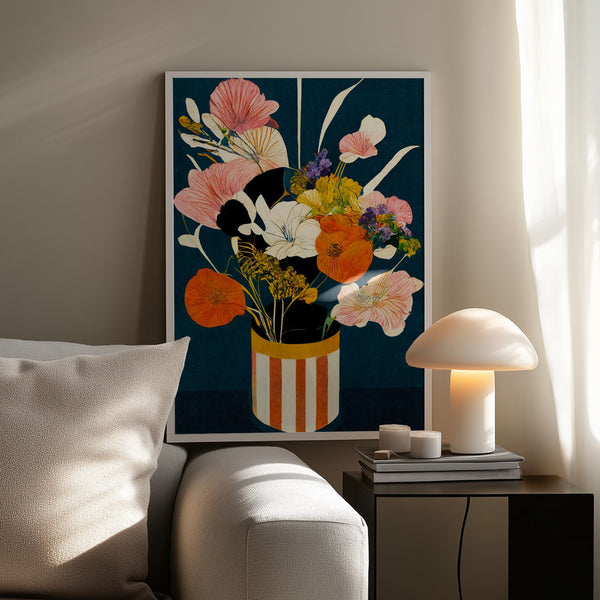 Tablou înramat „Vivid Blossoms” de Treechild