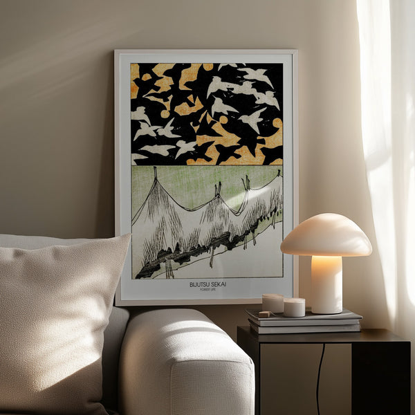 Tablou înramat „Forest Life” de Bijutsu Sekai