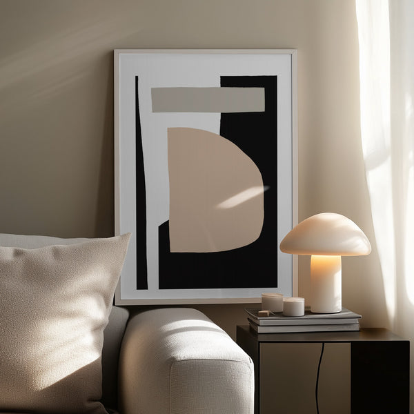 Tablou înramat „Abstract Layers” de uplusmestudio