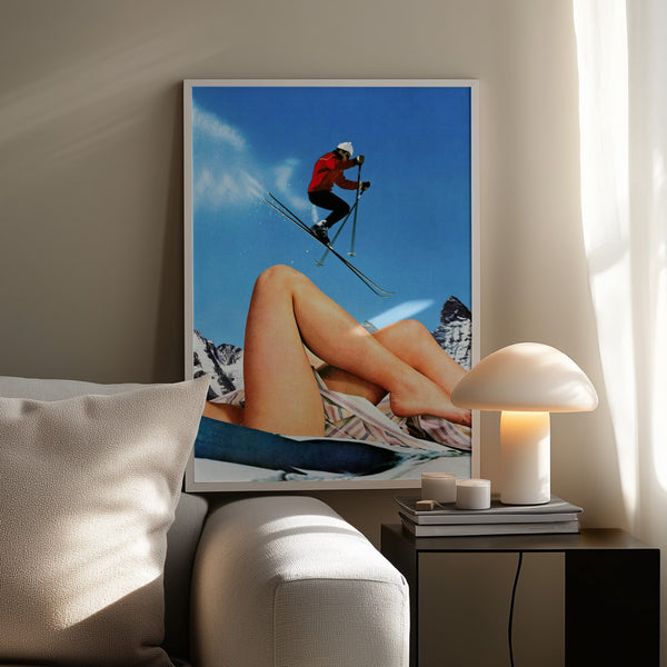 Tablou înramat „The Big Jump” de Taudalpoi