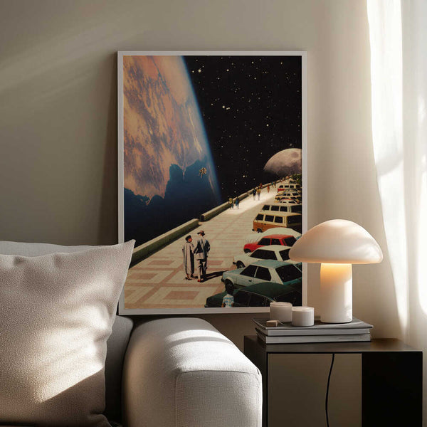 Tablou înramat „Space Promenade” de Taudalpoi